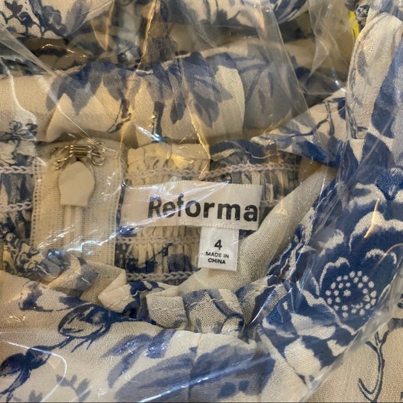 🥳🥳SALE🥳🥳 Reformation Nikita Dress in Pompadour - Picture 14 of 14